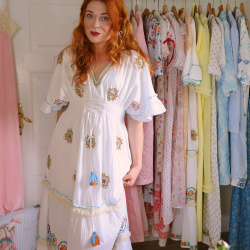 Blue Boho Sola Maxi Dress 