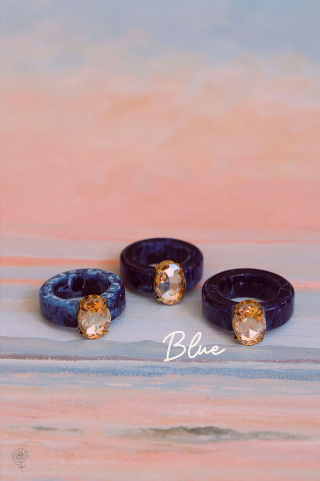 Bold Statement Plastic Rings 