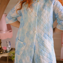 Blue Dolly Vintage Set | Robe &amp; Mini | S