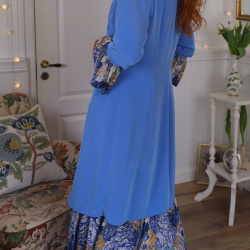 Blue Elegant Blazer Jacket | M