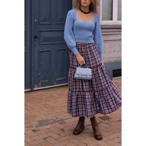Blue Mellow Maxi Skirt 
