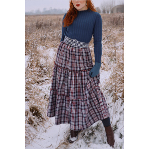 Blue Mellow Maxi Skirt 