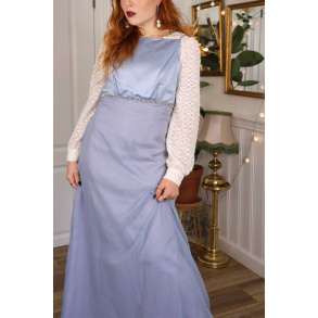 Blue Purpley Vintage Gown | M/L