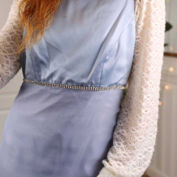 Blue Purpley Vintage Gown | M/L