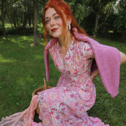 Boheme Summer Pink Dress 