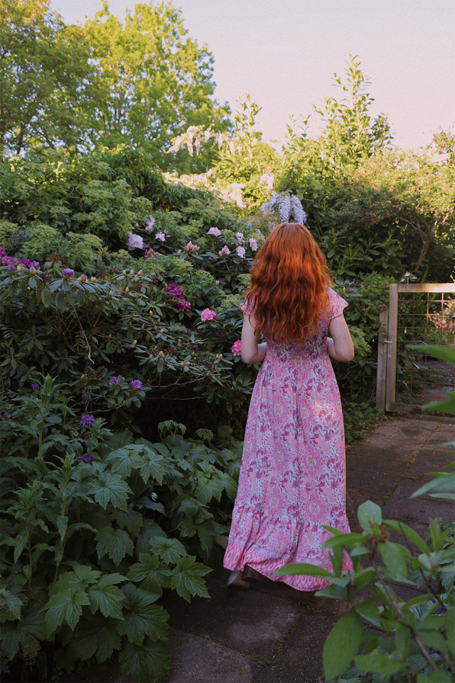 Boheme Summer Pink Dress 