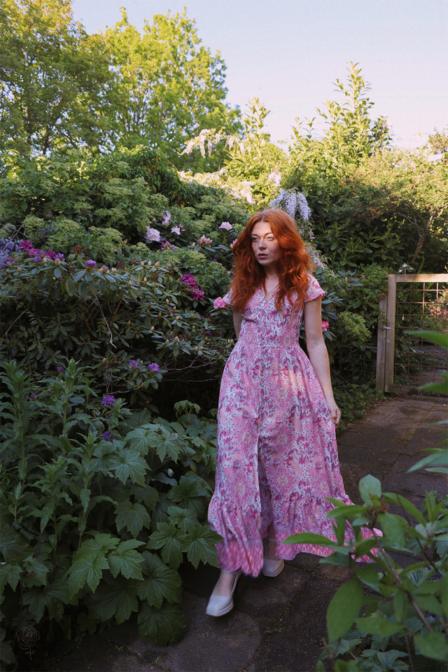 Boheme Summer Pink Dress 