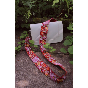 Boho Bagstrap Paris In Red 