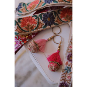 Boho Tassle Keychain 