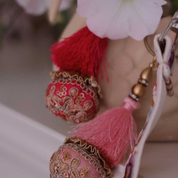 Boho Tassle Keychain 