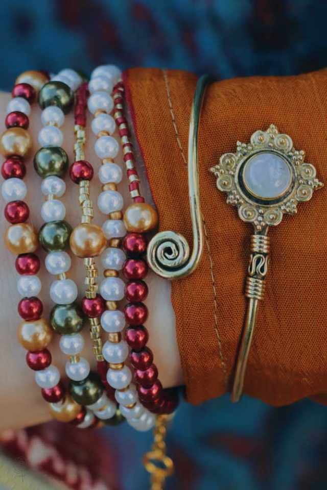 Damara Brass Bracelet - 5 Colours 