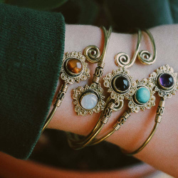 Damara Brass Bracelet - 5 Colours 