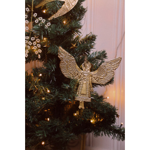 Angel Brass Wall Decoration