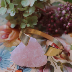 Brass Cuff Adjustable 