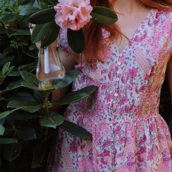 Boheme Summer Pink Dress 