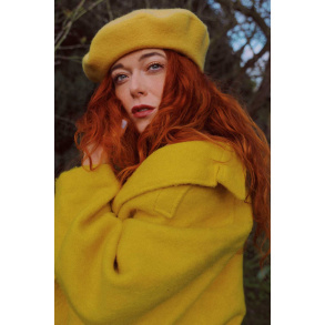 Pure Sunshine Yellow Beret 