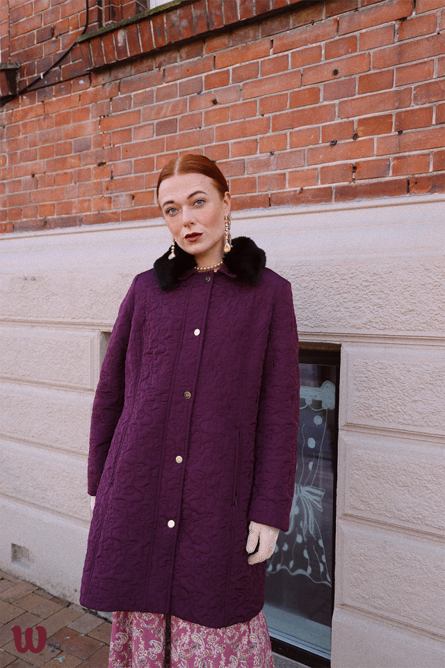 Burgundy Transition Jacket | M