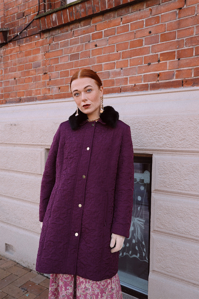 Burgundy Transition Jacket | M