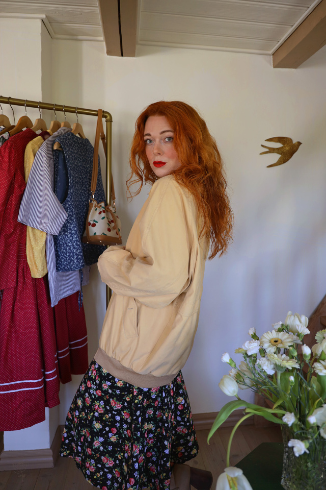 Butter Yellow Mens Vintage Jacket | XXL