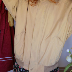 Butter Yellow Mens Vintage Jacket | XXL