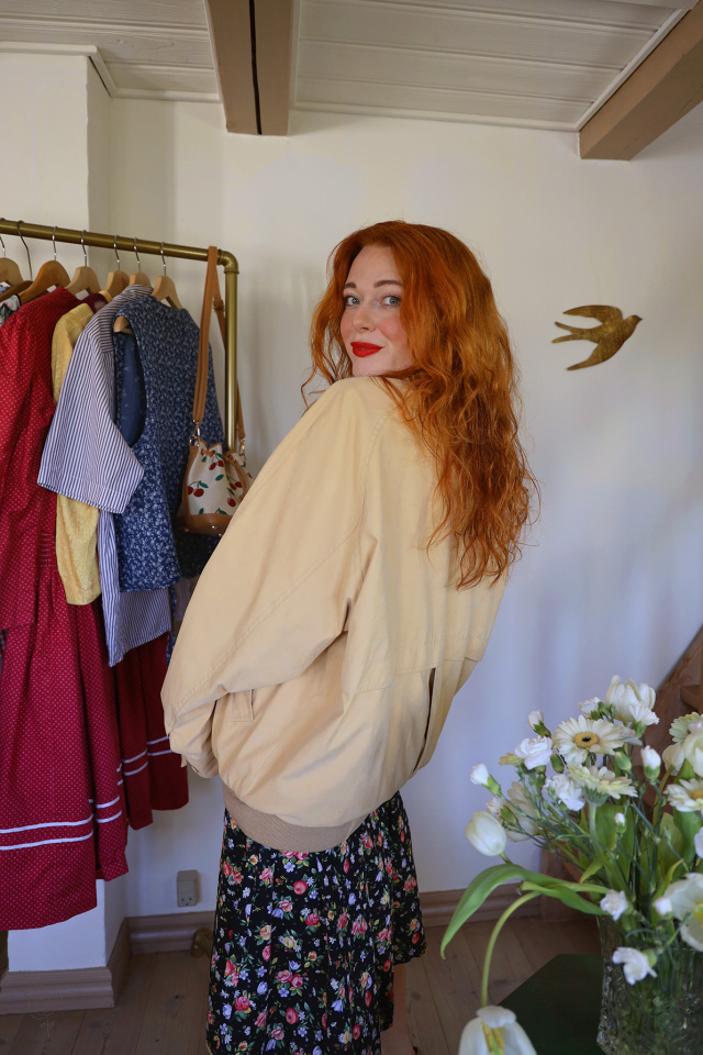 Butter Yellow Mens Vintage Jacket | XXL