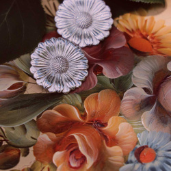 Silver Calendula Earrings | Desperate Jewlery