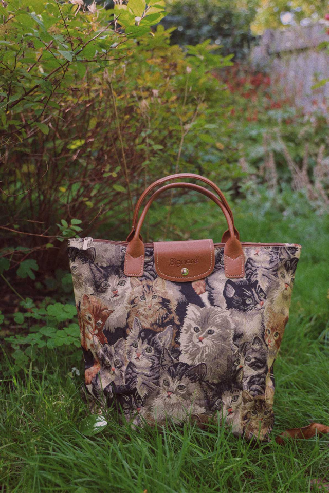 Cat Lady Foldaway Bag