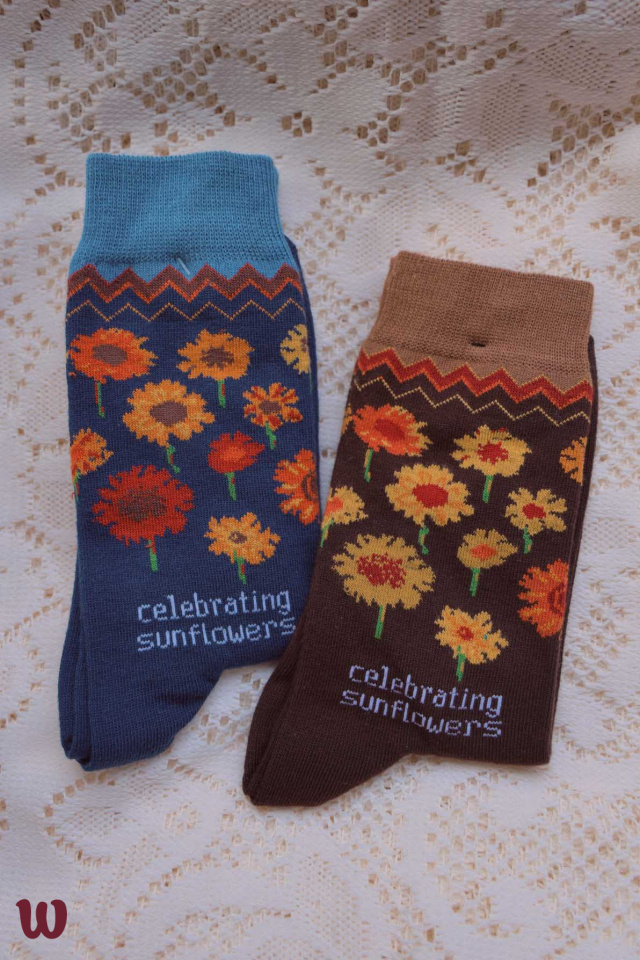 Celebrating Sunflower Socks