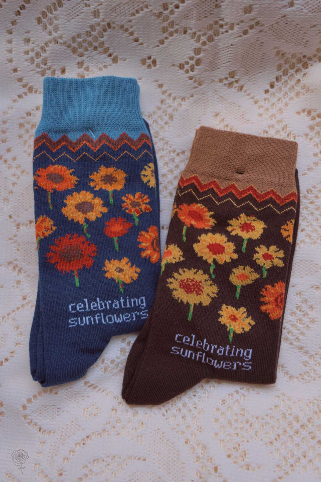 Celebrating Sunflower Socks