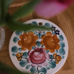 Ceramic Handpainted Decorations or Plates 