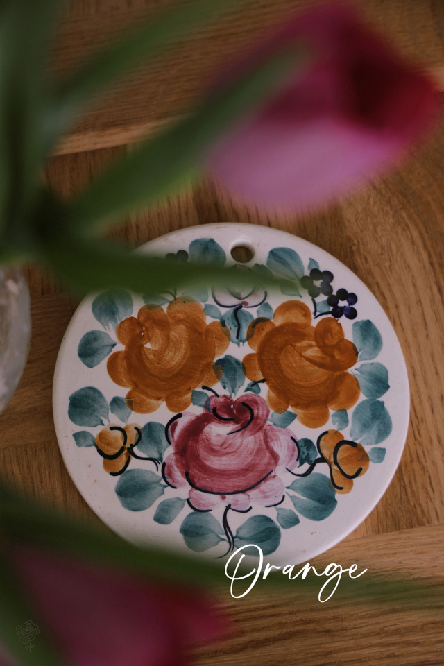 Ceramic Handpainted Decorations or Plates 