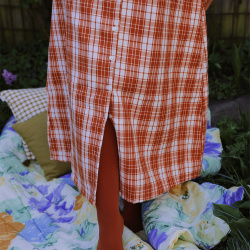 Cheerful Spring Pinafore Dress 