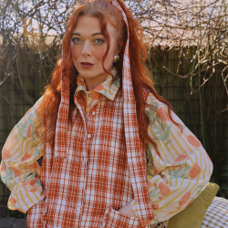 Cheerful Spring Pinafore Dress 