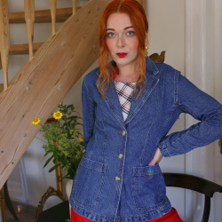 Classic Denim Vintage Jacket | S
