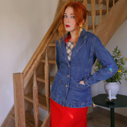 Classic Denim Vintage Jacket | S