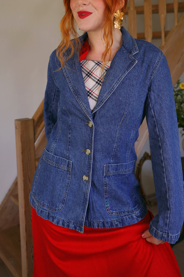 Classic Denim Vintage Jacket | S