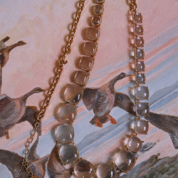 Clear Stones Waist Belt 