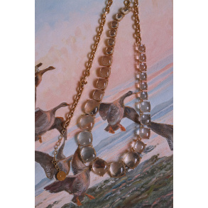 Clear Stones Waist Belt 