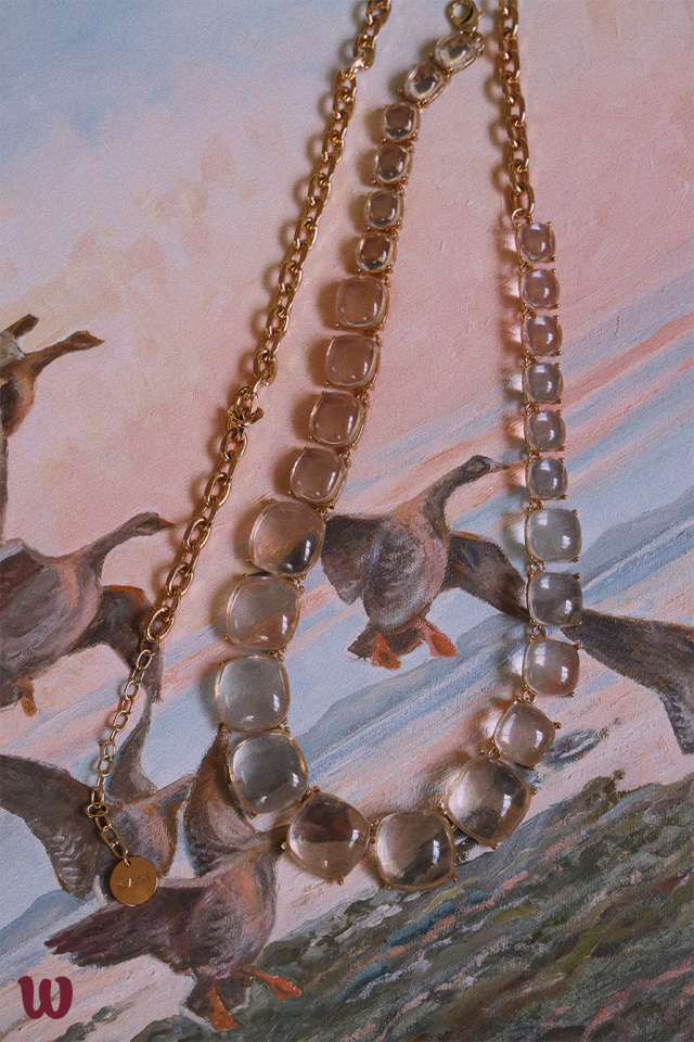 Clear Stones Waist Belt 