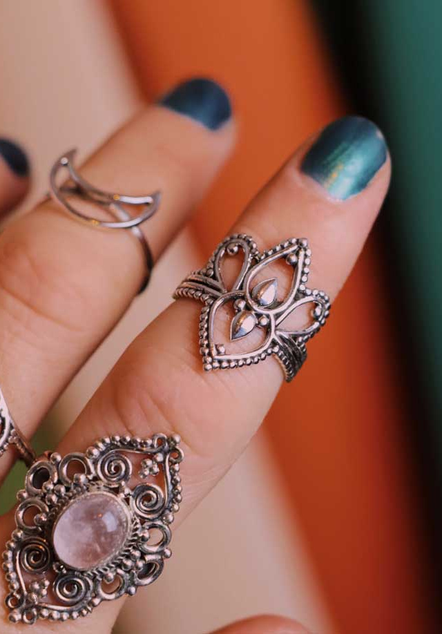 Clementina Silver Ring 