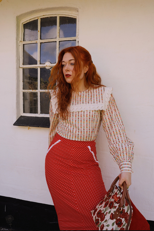 Blouse Colette Fleurie 