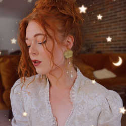 Cosmos Earrings | Desperate Jewlery