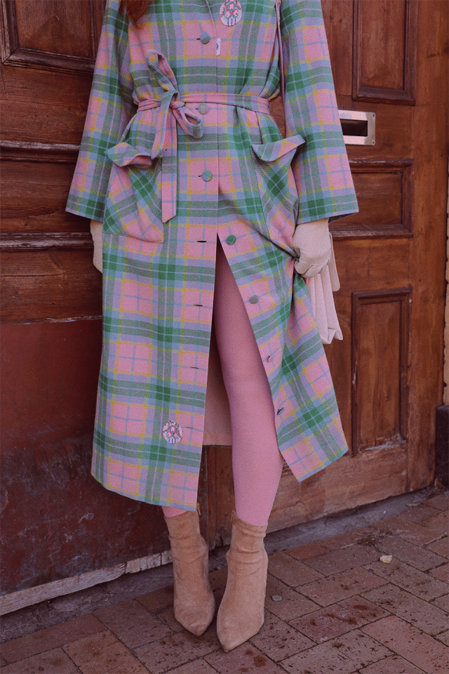 Cotton Candy Pink Happy Tights