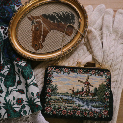 Countryside Mill Tapestry Bag 