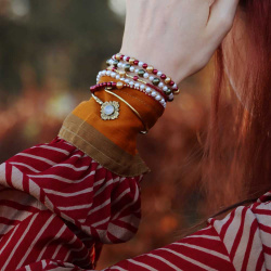 Damara Brass Bracelet - 5 Colours 