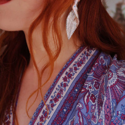 Dancing Leaf Earrings 