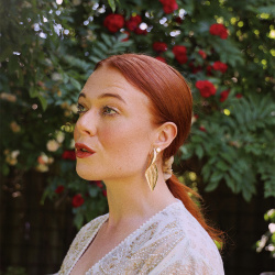 Dancing Leaf Earrings 