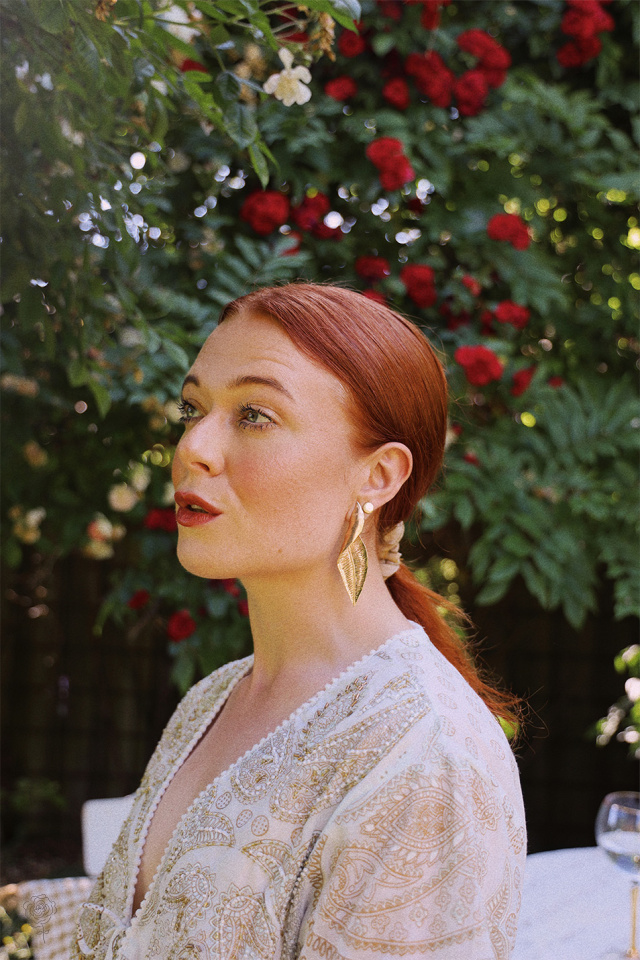 Dancing Leaf Earrings 