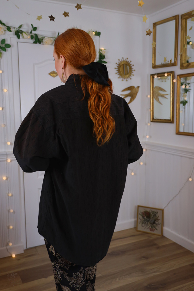 Dark Brown Comfy Mens Shirt | Mens L