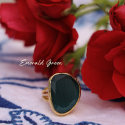 You're A Gem | Glass Ring 